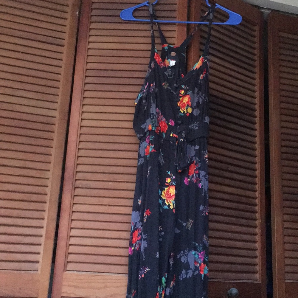 🎈SOLD🎈Free People FP One Floral Raw Hem Jumpsuit